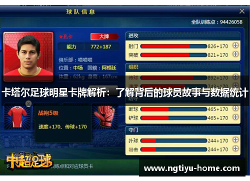 卡塔尔足球明星卡牌解析：了解背后的球员故事与数据统计